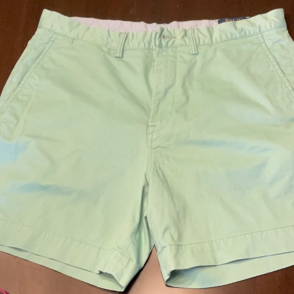 Men’s Polo by Ralph Lauren Mint Green Shorts